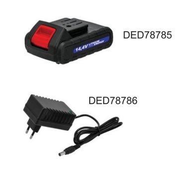 фото ориг. №4, Screwdriver dedra power supply rechargeable 14, 4 v ded7878