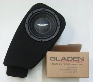 SKRZYNKA OBUDOWA MAZDA 3 2003-2009 + SUBWOOFER NA GŁOŚNIK 20cm / 8