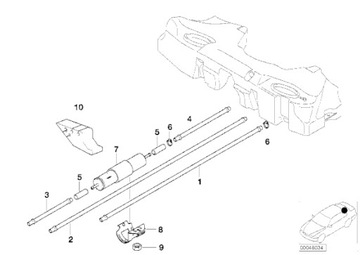 Топливопровод BMW E36 316 318 320 323 325 328