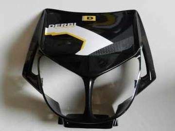 DERBi Senda X-Treme naklejki okleina X-Race żółta