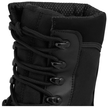 BUTY TAKTYCZNE WOJSKOWE OCHRONA SECURITY MIL-TEC Trekkingowe Czarne 44