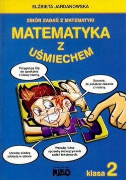 Matematyka z uśmiechem ZBIÓR KL 2 NIKO Jordanowska