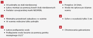 СИФОН для ВАННЫ с АВТОМАТИЧЕСКИМ НАПОЛНЕНИЕМ AlcaPLAST