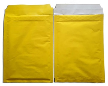 Koperty bąbelkowe D14 żółte 200x270 1szt