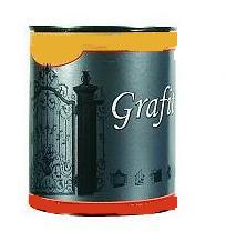 Farba GRAFIT MAT 0,8L grafitowa MATOWA do metalu