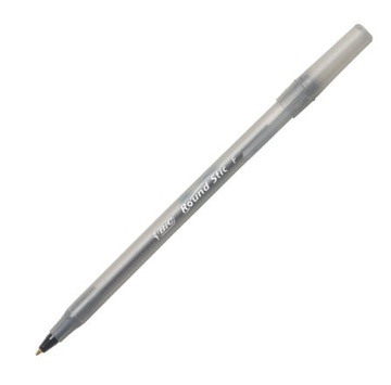 Шариковая ручка BIC Round Stic, черная, 60 шт. 17666