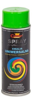 Emalia Lakier Farba Spray Ral 6018 Zielony Jasny