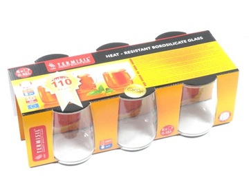 фото ориг. №7, Glass for coffee 1 herbs barylka fireproof termisil 250 ml 6 pcs.