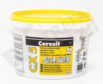 CERESIT CX5 ZAPRAWA CEMENTOWA SZYBKOWIĄŻĄCA - 2KG