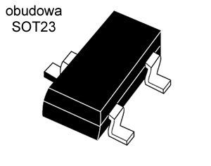 |STcs| Z7V5. Dioda Zenera BZX84C7V5 SOT23 _x30szt