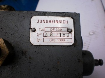 Гидрораспределитель Jungheinrich 339