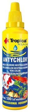 Tropical ANTYCHLOR 100ml UZDATNIANIE WODY AKWARIOW