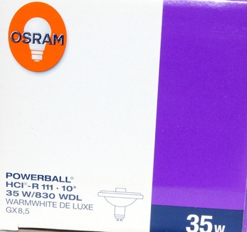 Лампа OSRAM POWERBALL HCI-R 111 35 Вт/830 WDL GX8.5