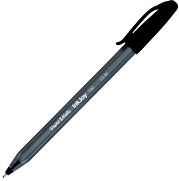 ШАРИКОВАЯ РУЧКА PAPERMATE INK JOY 100М ЧЕРНАЯ x 10 ШТ.