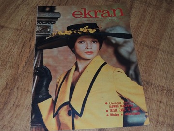 EKRAN 52/1972 Ewa Krzyżewska W. J. Has J Jankowska