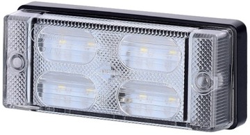 Lampa LED Cofania biała diodowa Tylna 12V 24V