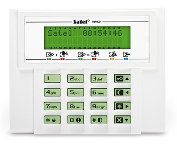 SATEL MANIPULATOR VERSA-LCD-GR z wyświetlaczem LCD