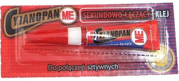 KLEJ BŁYSKAWICZNY CYJANOPAN SEKUNDOWY 2g SZYBKI