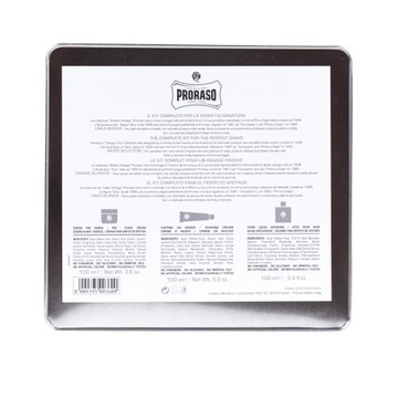 Набор для бритья Proraso Vintage Selection Toccasana
