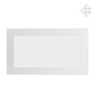 ВЕНТИЛЯЦИОННАЯ РЕШЕТКА КАМИНА 17х30, БЕЛАЯ