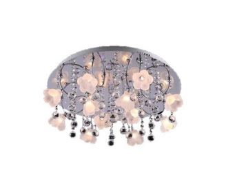 18 NOWOCZESNY ŻYRANDOL LAMPA SUFITOWA PLAFON LED