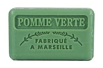 FOUFOUR Mydło marsylskie 125g zielone jabłuszko