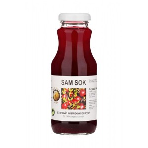 SAM SOK - Sok z żurawiny bez cukru 500ml, żurawina