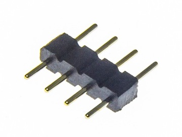 CONNECTOR разъем CONNECTOR 4pin RGB 10мм для светодиодных лент