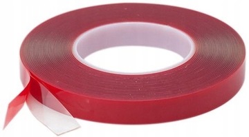 19mm/33m TAŚMA DWUSTRONNIE KLEJĄCA AKRYLOWA GR 1mm
