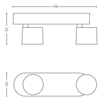 Philips 5624031P0 myLiving Spot Star Теплый белый