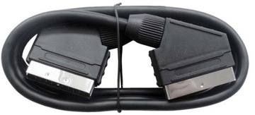 Przewód Kabel EURO SCART 1,5m 21pin DVB-T DVD 8017