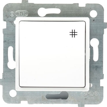 POLMARK ROSA łącznik krzyżowy BIAŁY ŁP-4Q/m/00