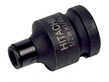 Adapter kwadrat 1/2''x hex 1/4'' udar bity HITACHI