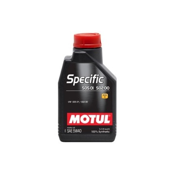 MOTUL 5W40 SPECIFIC 505.01 1л 5W-40 СИНТЕТИЧЕСКОЕ