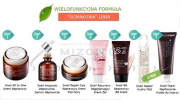 MIZON All In One Snail Repair многофункциональный крем для лица