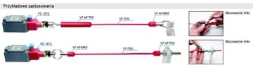 Linka 20m dla wyłączników bezpieczeństwa VFF05-020