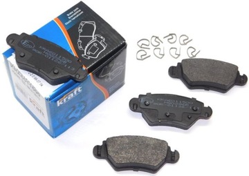 KLOCKI TYŁ KRAFT OPEL ASTRA G ZAFIRA SYSTEM BOSCH