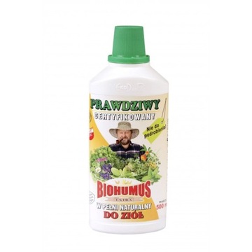 BIOHUMUS EXTRA DO ZIÓŁ 0,5L NATURALNY NAWÓZ EKO