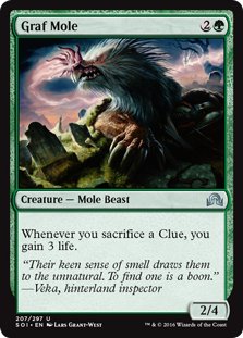 MTG 2x Graf Mole (Uncommon)