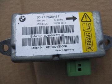 Модуль датчика подушки безопасности BMW e65 6920477