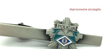 SPINKA DO KRAWATA POLICJA KRYMINALNA + etui