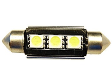żarówka LED 10x42 mm 3 SMD C5W C10W CAN BUS 12V