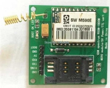 Модуль GSM GPRS M590E «Сделай сам»