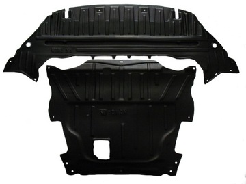 MONDEO MK4 IV OSŁONA SILNIKA + OSŁONA ZDERZAKA + SPINKI MONTAŻOWE