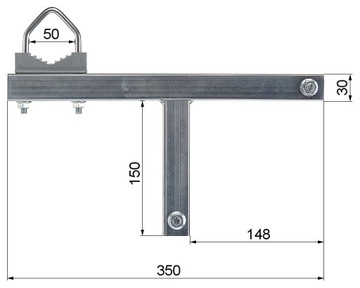 Obejma kominowa OK-50W13