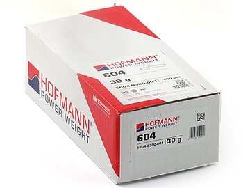 CIĘŻARKI nabijane Pb do felg ALU 30 g HOFMANN