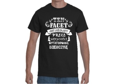 KOSZULKA T-SHIRT TATTOO TATUAŻ - FACET PREZENT XXL