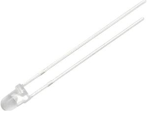 DIODA diody LED 3mm NIEBIESKA 20szt MATOWA (0875a)