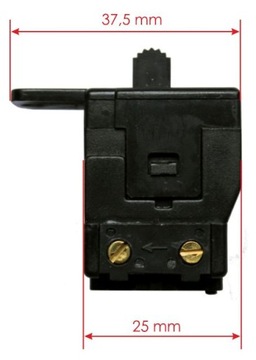 Włącznik szlifierka kątowa BWS 115-580 BLAUKRAFT