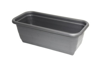 Skrzynka balkonowa plastikowa ANTRACYT 40cm